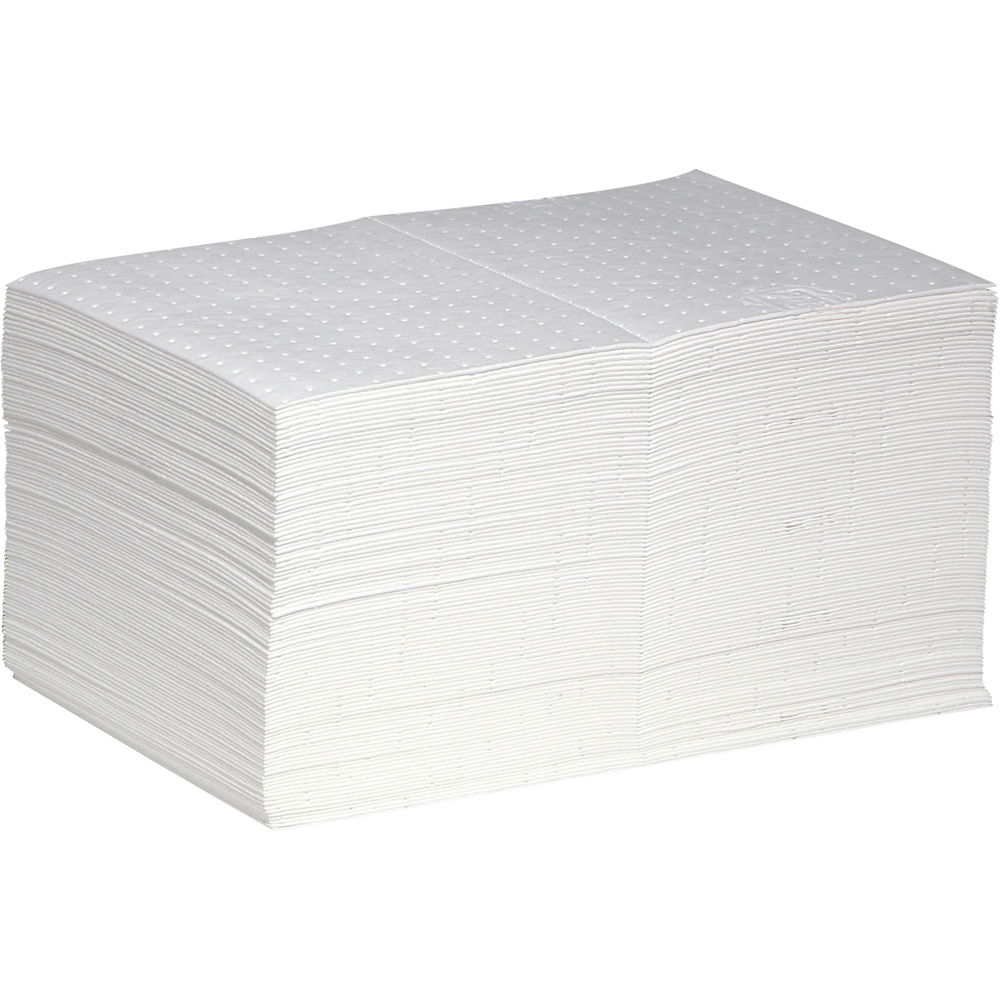 New Pig Oil-Only Medium-Weight Absorbent Mat Pads,100-Count Bag, 20in. x 15in., Model# MAT455